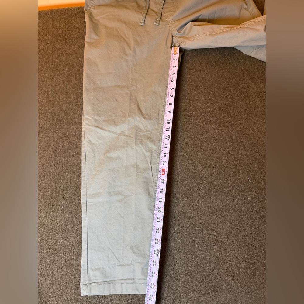 Quiksilver Men’s Drawstring Pants Green XL Casual Lounge Beach - Picture 7 of 8
